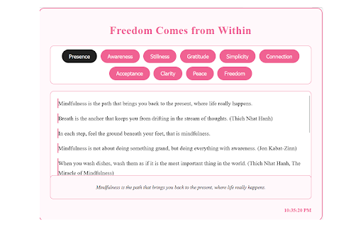 Freedom Comes from Within :: A collection of quotes celebrating wisdom as the light that banishes ignorance.