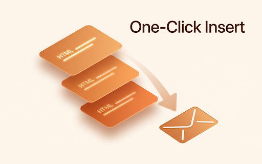 HTML Inserter for Gmail :: Insert custom HTML emails in Gmail, manage templates, and edit signatures.