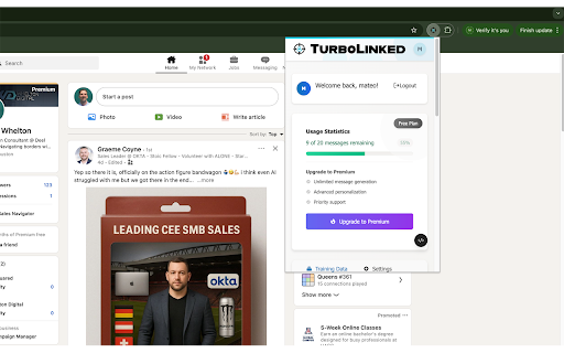 TurboLinked :: Automate personalized LinkedIn connection requests