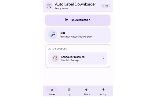 Auto Label Downloader :: Automate Meesho seller tasks: accept pending orders and download labels to a custom folder. Runs on schedule.
