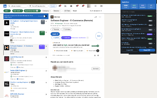 ApplyOnce Job Tracker for LinkedIn :: Never apply to the same LinkedIn job twice. ApplyOnce remembers every job you have seen, applied to, or been referred for.