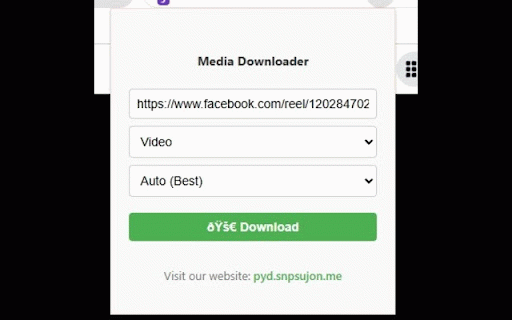 Universal Media Downloader :: Universal Media Downloader is a Chrome extension that allows users to download media files from various websites.