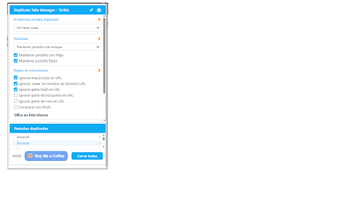 Duplicate Tabs Manager :: Duplicate Tabs Manager