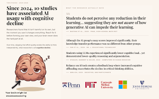Cogni :: Your thinking companion for the AI age. Think before AI thinks for you.