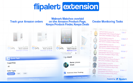 Flip Alert Extension :: Flip Alert Extension for task creator and order tracking