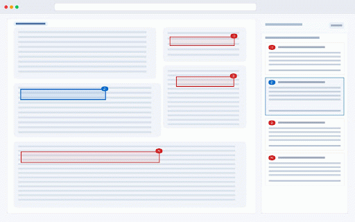WCAG Highlighter :: Detect basic WCAG issues on any webpage: click the extension, press Check, and review highlighted results in the side panel.