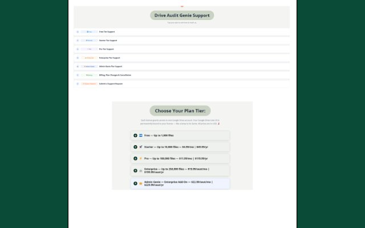 Drive Audit Genie :: One click. Your audit is granted. Audit Google Drive permissions and revoke access in seconds.