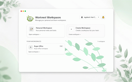 Worknest Workspaces :: Worknest Workspaces is a team collaboration extension designed to help teams manage their workspaces directly from Chrome. Create…