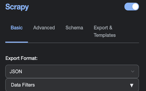 Scrapy :: Filter and Save Data from Websites in JSON, CSV, and TXT formats.