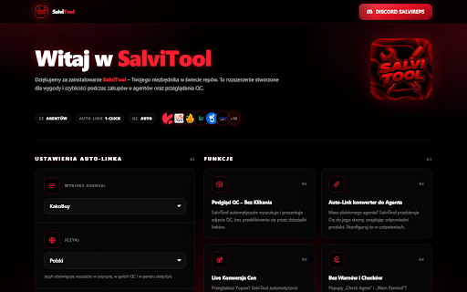 SalviTool :: QC photos, seller badges, live price conversion and an automatic link converter for shopping agents.