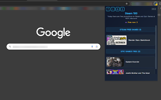 Steam 100 :: Free Steam & Epic Games offers with a 100% discount.