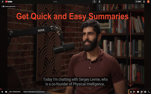 YouTube Summarizer :: Summarize YouTube video transcripts with one click