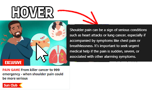 Smart Hover Reader :: AI summaries of news articles when you hover a link.