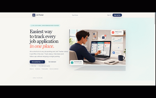 Job Tracker :: Save job postings, autofill applications, and draft AI cover letters for Job Tracker.