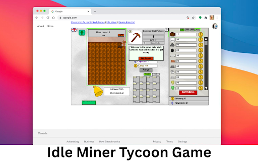 Idle Miner Tycoon Game :: Now you can play Idle Miner Tycoon Game right on Chrome™ Browser! Offline and Popup Version, without internet required!