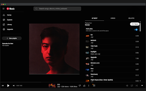 Video to Album Cover for YouTube & YT Music™ :: Replaces video on YouTube Music and YouTube with Spotify album cover for music videos