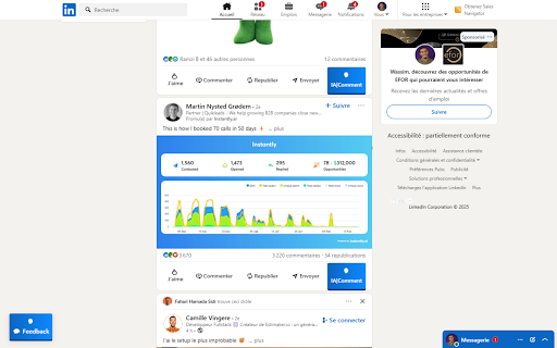 MyCommentAI :: Extension Chrome pour générer automatiquement des commentaires pertinents sur LinkedIn grâce à l'intelligence artificielle.