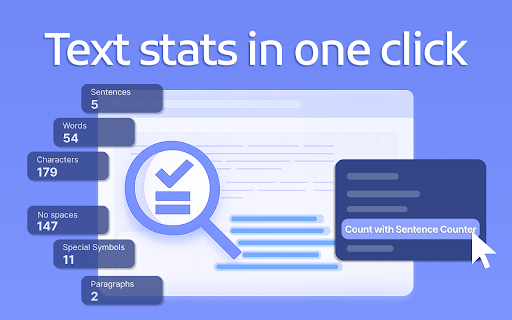 Sentence Counter :: Quick text analysis: Sentence Counter with letter counter, word counter and tool to check how many characters is this
