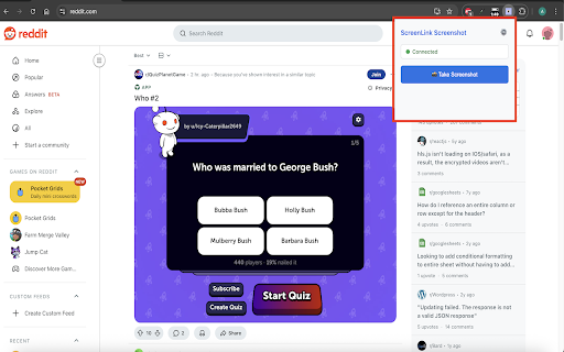 ScreenLink - Share Screenshots Instantly :: Take screenshots and instantly get shareable Google Drive links