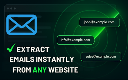 Email Extractor — Lead Finder & Contact Scraper on Any Page :: Extract emails, find leads & scrape contacts from any website. LinkedIn, company sites, directories — boost your sales everywhere!