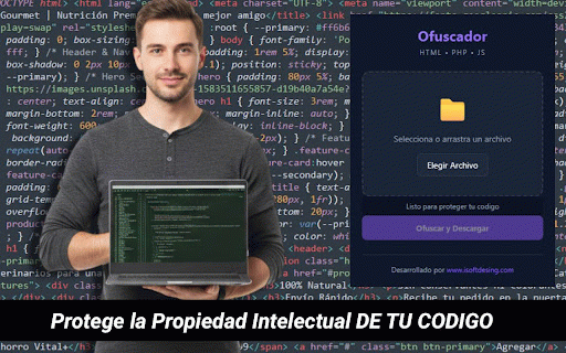 Ofuscador HTML/PHP/JS :: Herramienta para ofuscar archivos HTML, PHP y JavaScript.