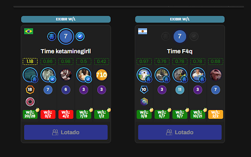 GC KDR & Discord Booster :: Exibe KDR, remove anúncios, mostra W/L, integra Discord e adiciona botão para entrar em partidas na GamersClub.