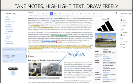 WebNote: Draw, Highlight & Sticky Notes :: Annotate websites with sticky notes, text highlights, and freehand drawing tools. Everything is saved locally for your research.