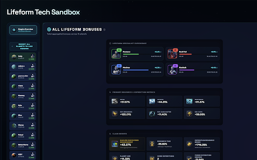 OGame Nexus :: Premium dashboard and analytics for OGame.