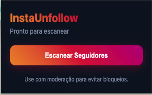 InstaUnfollow - Quem não te segue? :: Veja quem você segue no Instagram e não te segue de volta, com opção de remover.