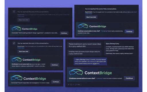 ContextBridge: AI Chat Memory & Prompts :: Save, secure, and restore your AI chat history seamlessly. Transfer prompts across ChatGPT, Claude, and Gemini with full context.