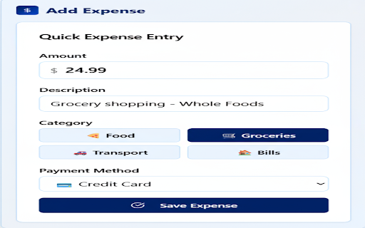 SpendPilot - Smart Expense Tracker :: Track your daily expenses with ease. Quick expense entry, category management, and spending insights right in your browser.