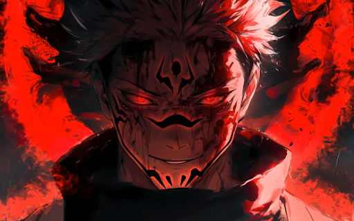Ryomen Sukuna Jujutsu Kaisen JJK Live Wallpaper :: Transform your new tab with stunning live HD wallpapers of Ryomen Sukuna from Jujutsu Kaisen. Enjoy dynamic visuals every time!