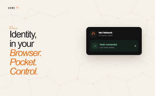 Veri :: Sign in with Veri. Prove your identity without revealing your email.
