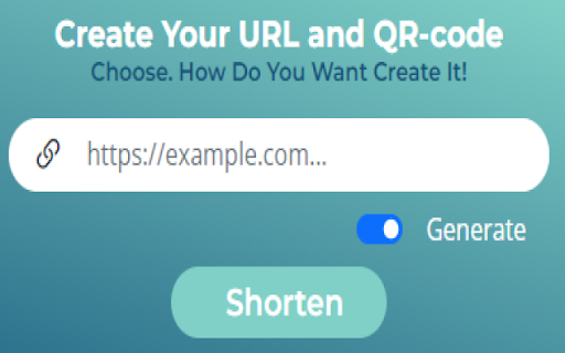 Short url and QR-code :: Short url for save and share in world
