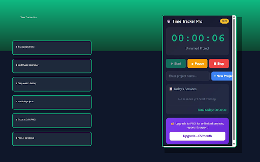 TimeLog Pro - Time Tracker & Productivity Timer :: Track time on projects & tasks. Perfect for freelancers & remote workers. Billable hours, timesheets & productivity reports.