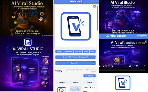 AI Viral Studio - AI Image & Video Editor & Social Media Helper :: AI-Powered Meme Creation and Social Media Sharing