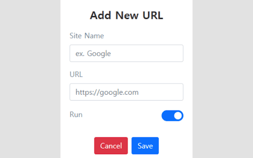 Startup Manager :: Automatically opens your preset URLs with a single click