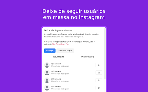 Mass Unfollow :: Easily unfollow users in bulk on Instagram.