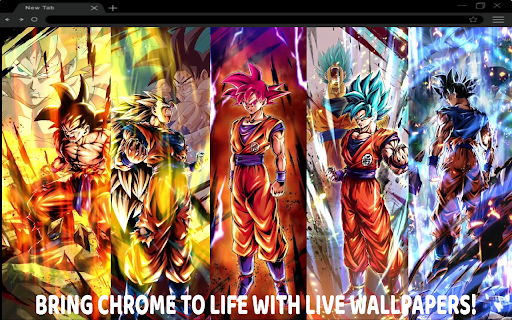 Goku Live Wallpaper New :: Power up your screen with this dynamic Goku live wallpaper featuring intense action and energy! ⚡🔥