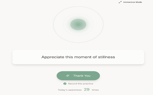 Mindful Reminder :: Stay aware and live in the present moment with mindful reminders