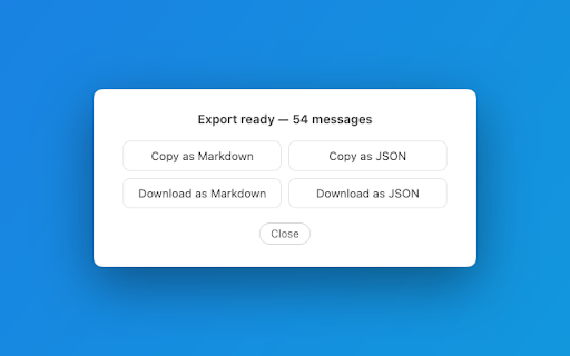 LinkedIn Chat Export :: Export LinkedIn conversations as Markdown or JSON