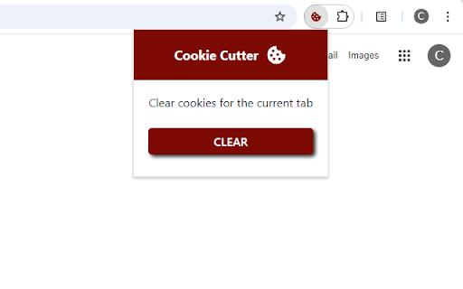 Cookie Cutter :: Clear cookies for the current tab, then reload the page (optional).