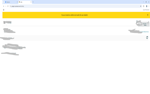 Paragon Banner Alert :: Displays banner about important updates on Paragon website.