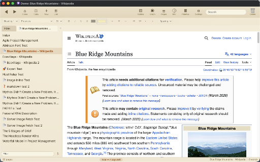 Clip to MojoPad :: Clip the page you're reading into MojoPad, and highlight where the web matches your own wiki's pages.