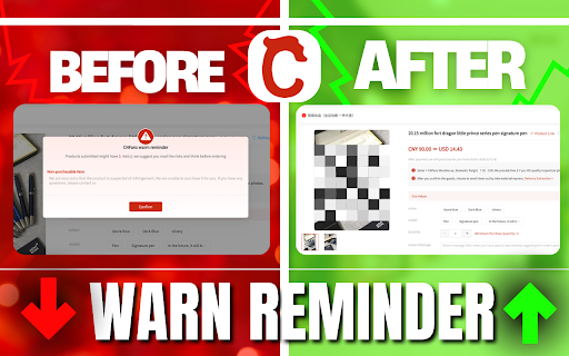 CNFans Product Warn Remover :: Remove warning messages from cnfans.com