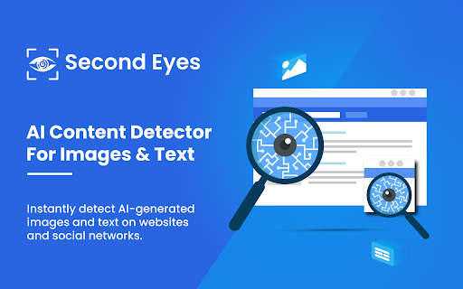 SecondEyes :: Check if text, images are AI generated