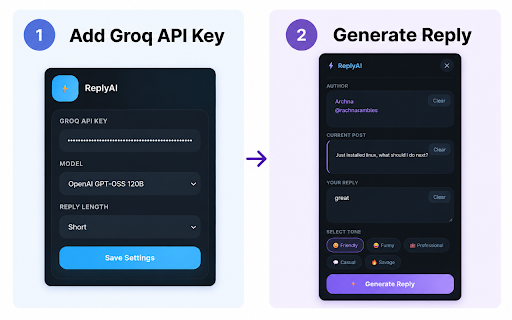 ReplyAI :: AI-powered smart reply generator
