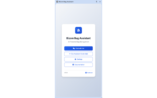 Bizom Bug Assistant :: AI-powered bug management with PR status display, chat support, and intelligent bug fix templates.