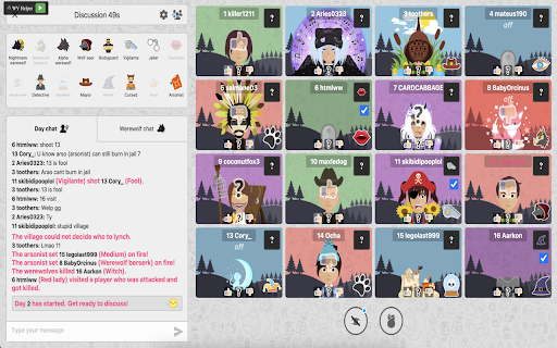 Wolvesville Overlay - Role Tracker :: Overlay for Wolvesville to track roles