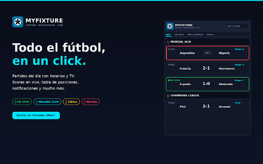 MyFixture :: Football fixture, live scores, standings and notifications for your favorite leagues.